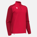 Macron ISEN 1/4 Zip Red
