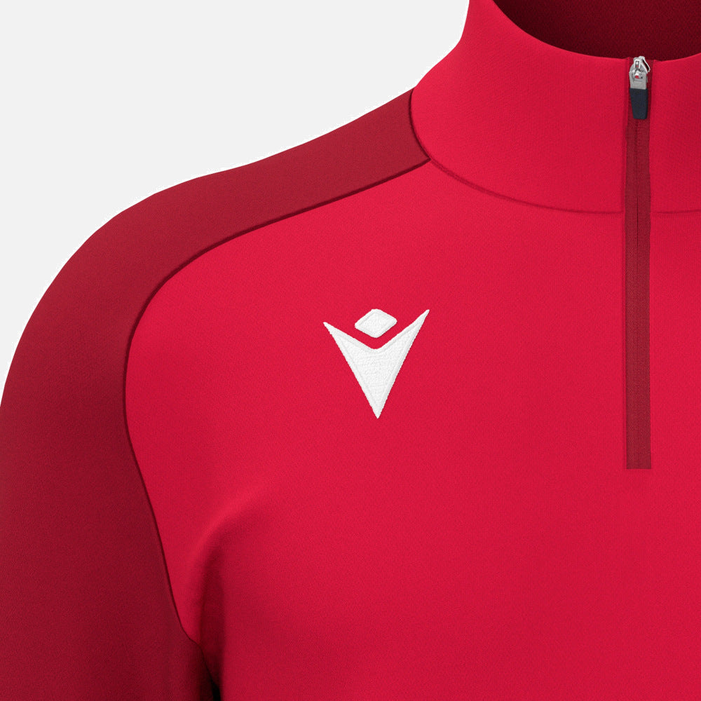 Macron ISEN 1/4 Zip Red