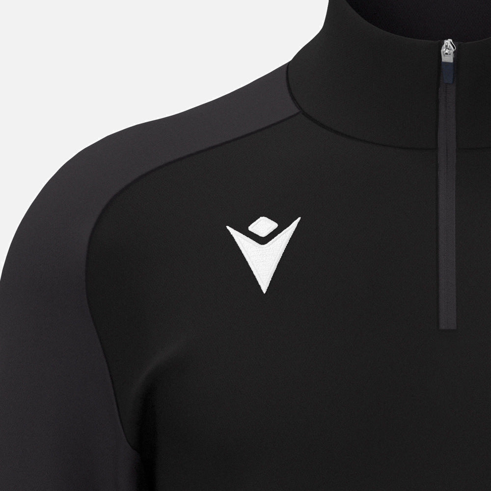 Macron ISEN 1/4 Zip Black